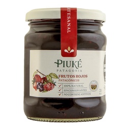 Dulce de Frutos Rojos Patagónicos Piuke 350g