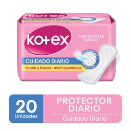 Protector Diario Kotex Cuidado Diario  x20