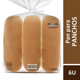 Pan para Pancho Briosh 6u
