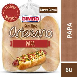 Pan para Pancho Papa Artesano 240g