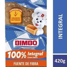 Pan Lactal Integral Bimbo 420g