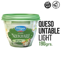 Queso Untable Tregar Light Neufchatel 190 gr