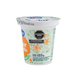 Yogur Descremado Fortificado Vainilla Tregar 125 gr