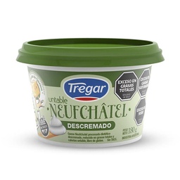 Queso Untable Descremado Tregar 180g