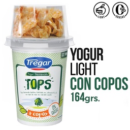 Yogur Descremado Tregar Tops Cereales 164 gr