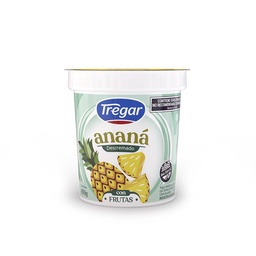 Yogur Descremado con Frutas Ananá Tregar 160g