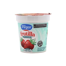 Yogur Descremado Tregar Frutillas con Frutas 160 gr