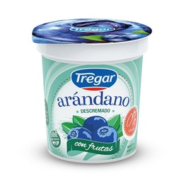 Yogur Descremado Tregar Arándanos con Frutas 160 gr