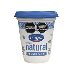 Yogur Entero Natural Endulzado Tregar 280g