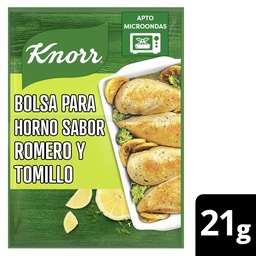 Saborizador Limón y Orégano Knorr 21gr