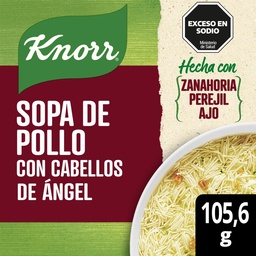 Sopa de Pollo con Cabellos de Ángel Knorr 105.6gr