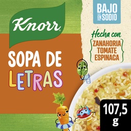 Sopa Casera de Letras Knorr 107.5gr