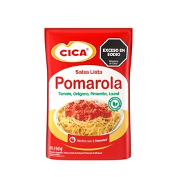 Salsa  Lista Pomarola Cica 340gr