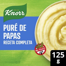Pure de Papas Receta Completa Knorr 125 gr