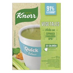 Sopa Instantanea Balance de Vegetales Knorr 50 grm