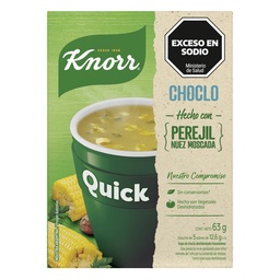 Sopa Instantanea de Choclo con Perejil Knorr 63 grm