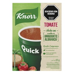 Sopa Instantanea de Tomate Knorr 63 grm
