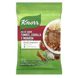 Caldo para Saborizar Tomate Cebolla y Morrón Knorr 24g