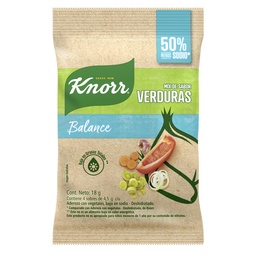 Caldo para Saborizar Mix Verduras Knorr 18g