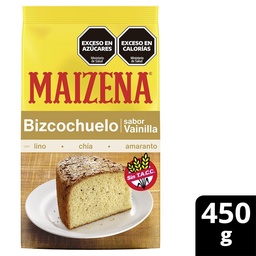 Bizcochuelo Sabor Vainilla Maizena 450g