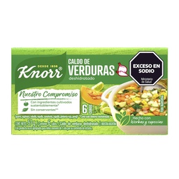 Caldo Deshidratado de Verduras Knorr 57g