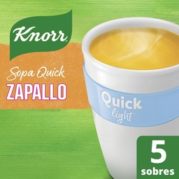 Sopa Instantánea Knorr Quick Zapallo Light 5 Sobres