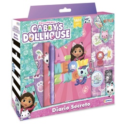 Diario Secreto con Lápiz Invisible Gabby's Dollhouse