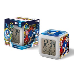 Reloj Despertador Sonic . . .