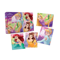 Rompecabeza Disney Princes 4   56 Piezas . . .