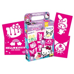 Set Stencils Blow Pen Hello Kitty