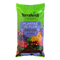 Sustrato Terrafertil Plantas de Flor 20 l