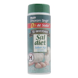 Sal Diet Sabor Ajo 50 grm