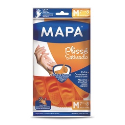 Guante Mediano Plisse Mapa Par 1u