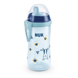 Vaso Kiddy Luminoso Celeste 300 ml 12+ Meses