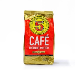 Café Molido Los 5 Hispanos Paquete 250 gr