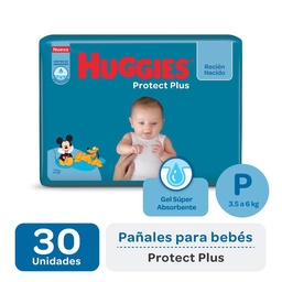 Pañal Protect Plus T: P Huggies 30u