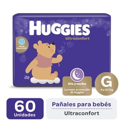 Pañal Huggies Ultraconfort g x60