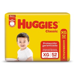 Pañales Huggies Classic Xgx52