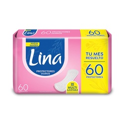 Protectores Diarios Normal Lina 60u