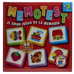 Juego de Mesa Memotest Infantil