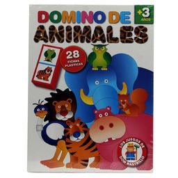 Juego de Mesa Domino de Animales