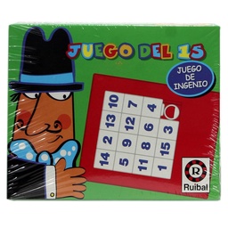 Juego Del 15 Ruibal