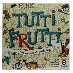 Juego de Mesa Tutti-frutti