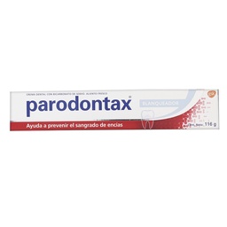 Crema Dental Paradontax Blanqueadora Pomo 124g