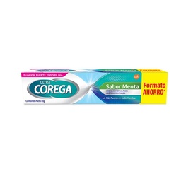 Crema Adhesiva Menta Corega Cja 70 grm