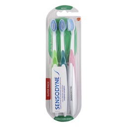 Cepillo Dental Multiple Proteccion Medio Sensodyne 3u