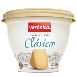 Queso Untable Veronica Clásico 190 gr