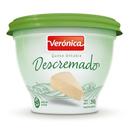 Queso Untable Descremado Veronica 190 gr