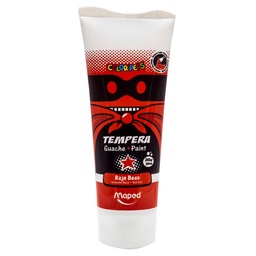 Tempera Maped Color'peps Rojo Pomo 250 gr