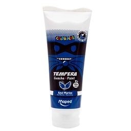 Tempera Maped Color'peps Azul Pomo 250 gr